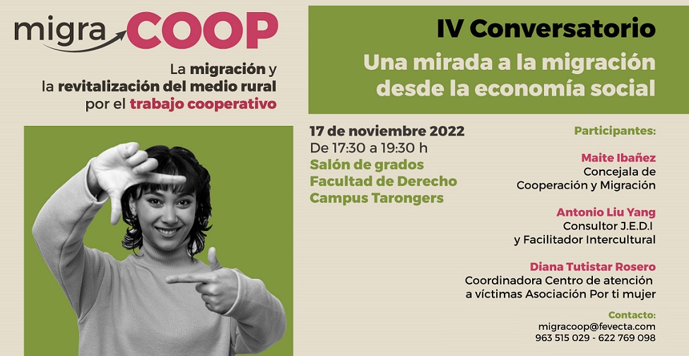 4t Conversatori migraCOOP: Presentació de la Guia ‘Migració i Cooperativisme”
